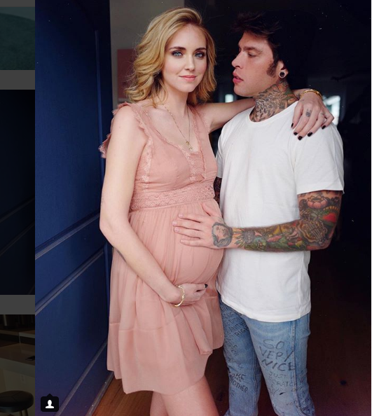 Ferragni e Fedez, baby raviolo in arrivo