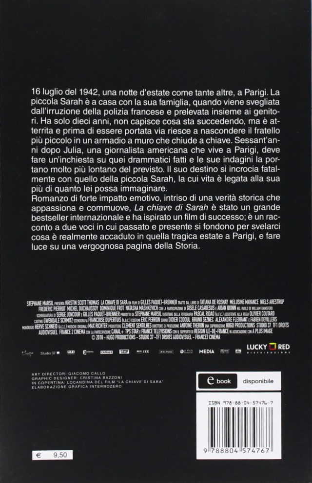 La Chiave Di Sara è Una Storia Vera