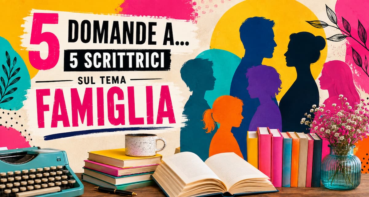 5 domande a 5 scrittrici sul tema “Famiglia” | INTERVISTA
