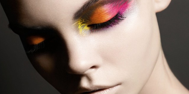 colourful makeup