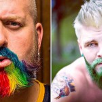 Rainbow Beard: colorare la barba è il nuovo trend - FOTO GALLERY