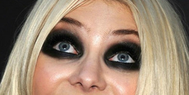 trucco effetto panda