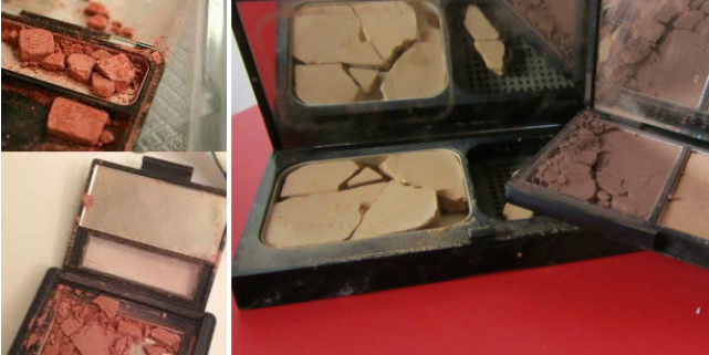 make up compatto rotto