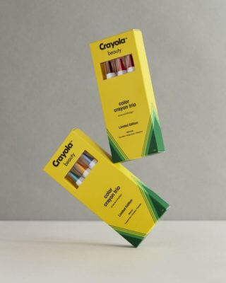 Le matite Crayola diventano trucchi Le matite Crayola diventano trucchi