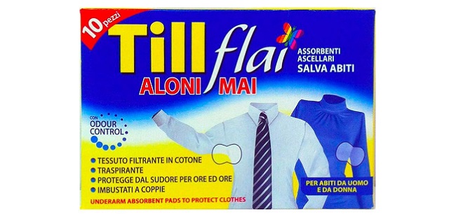 Assorbenti ascellari Till Flai