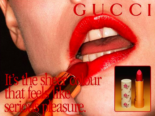 Di chi è la bocca della nuova campagna Gucci e perché è bellissima