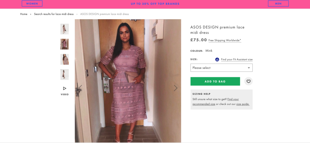 Ecco le foto di Thea, scelta da Asos come modella dopo gli insulti