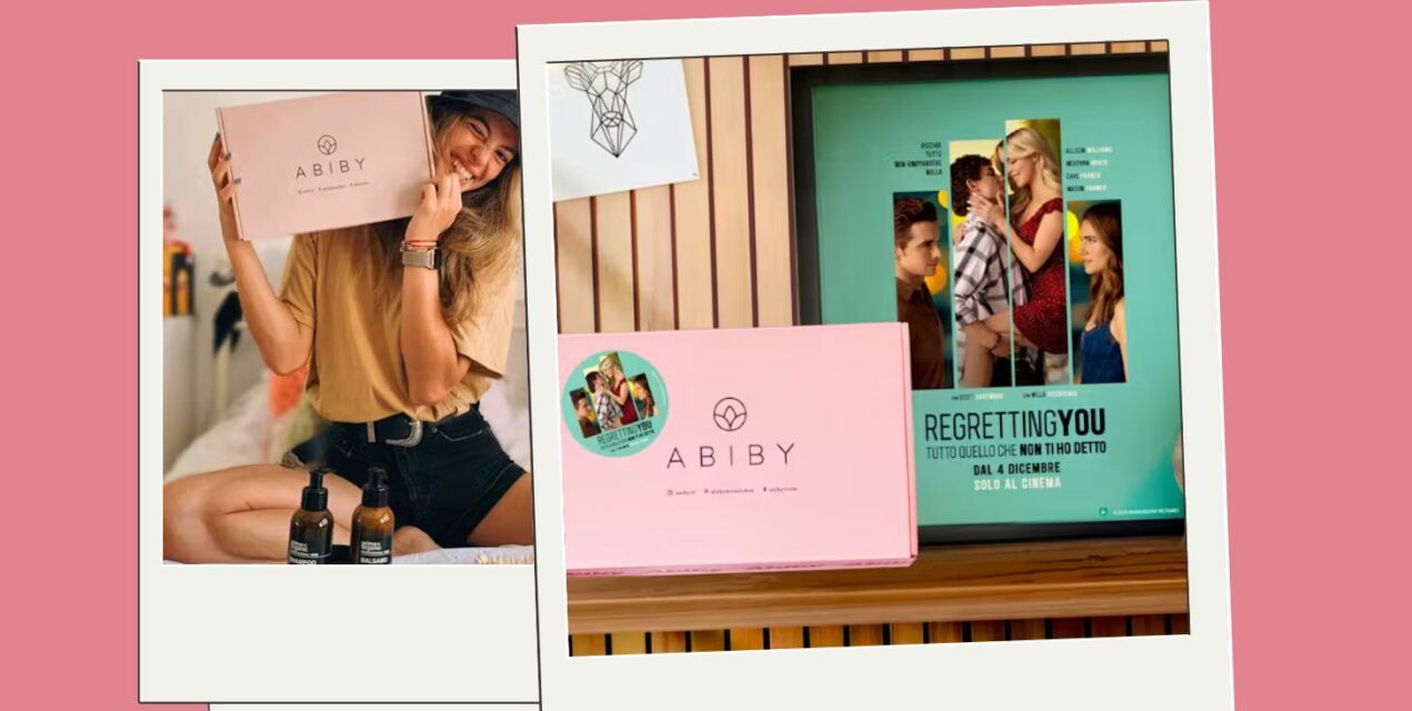 “Tutto quello che non ti ho detto”: la box di Abiby celebra il coraggio di vivere “No Regrets”