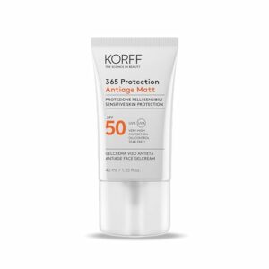 Korff 365 Protection Antiage Matt SPF50+, Gel Crema Viso Antietà Korff 365 Protection Antiage Matt SPF50+, Gel Crema Viso Antietà